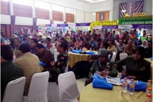 peserta pameran pendidikan jawa barat